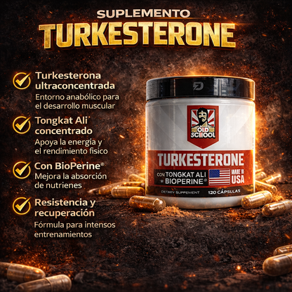 💊Turkesterone 60 capsulas – Más Testosterona, Más Energía y Mejor Vida Sexual 🔥🍆 (60% de Descuento Hoy)