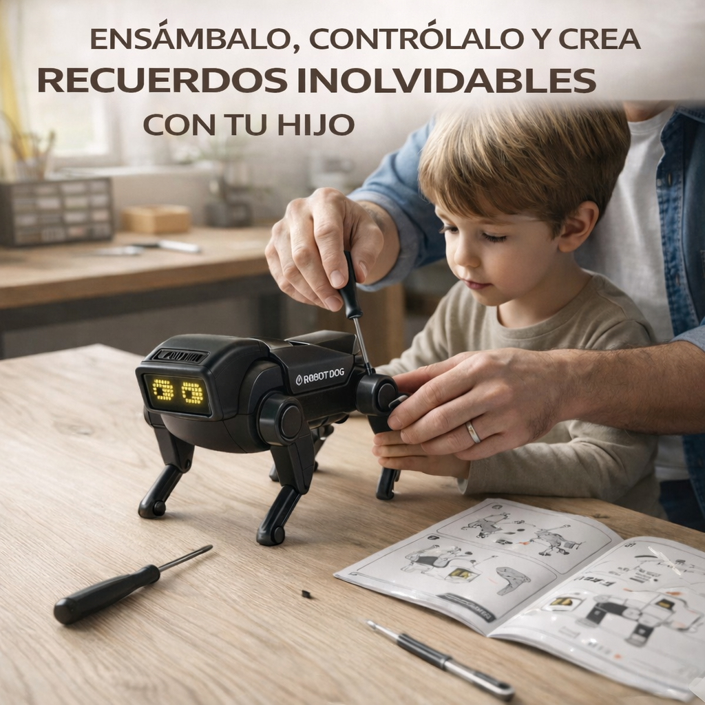 🐶Perro robot interactivo  - Regalo perfecto para niños 🤖 - 60% OFF Solo Hoy🔥