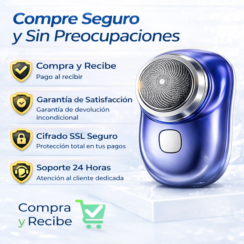 💥 Solo Hoy: Mini Afeitadora Eléctrica Potente y Precisa 🪒⚡ 60% OFF