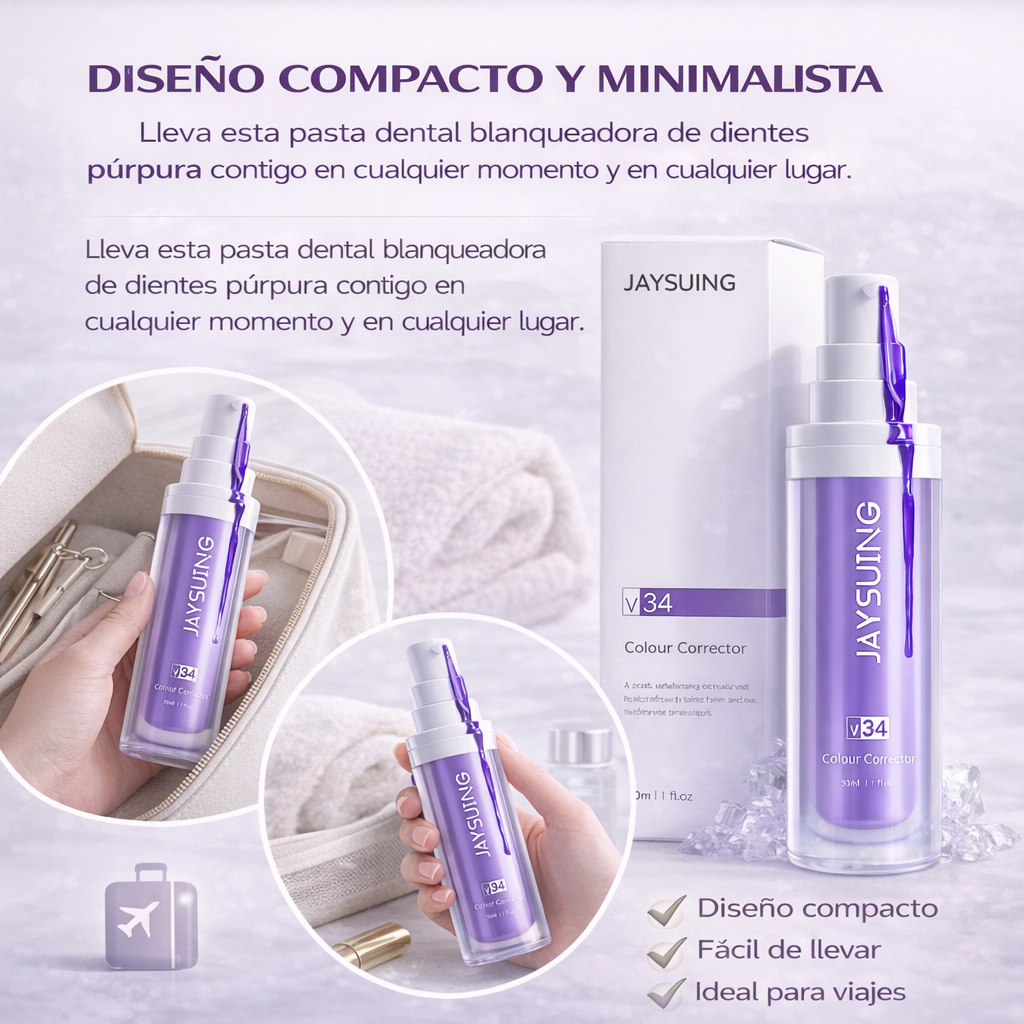 🦷JAYSUING v34 - ¡PAGA 1 Y LLEVA 2! Blanqueador dental PREMIUM 30ml - ¡DESCUENTO EXCLUSIVO SOLO HOY!🔥