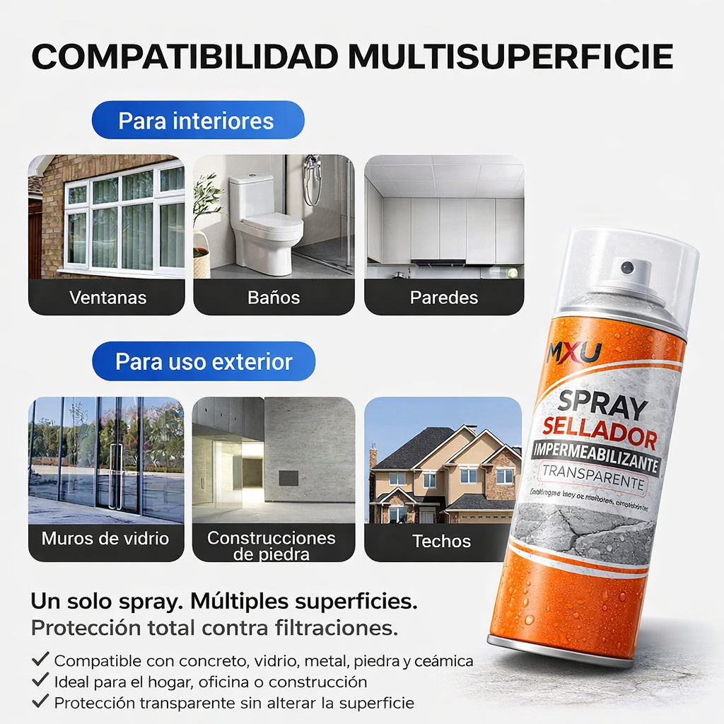💧FlexSpray Pro- Spray sellador impermeabilizante - ¡60% DE DESCUENTO EXCLUSIVO SOLO HOY!🔥