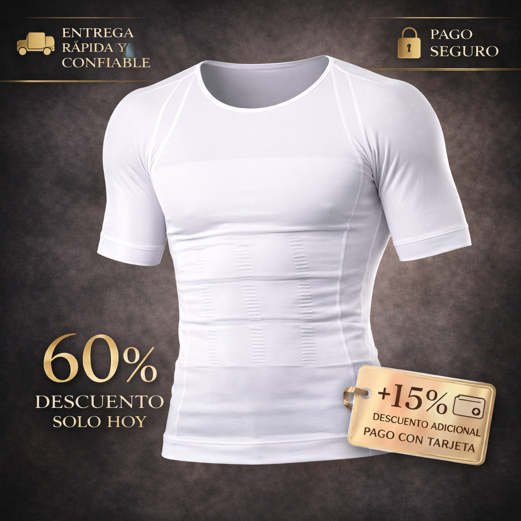 💪 ShapeMax™ - Camiseta Compresora Premium – Últimas Unidades | 60% de Descuento Solo Hoy 🔥
