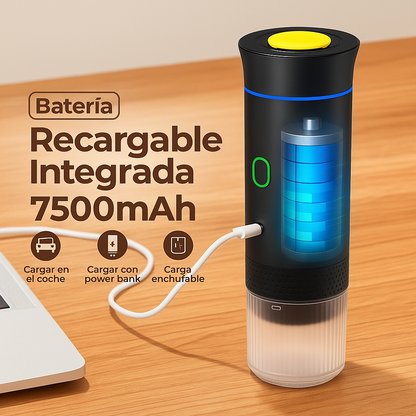 ✨ Cafetera Espresso 3 en 1 Recargable – ¡Descuento Solo por Hoy (-40%)! 🔋☕