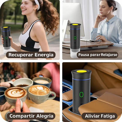 ✨ Cafetera Espresso 3 en 1 Recargable – ¡Descuento Solo por Hoy (-40%)! 🔋☕
