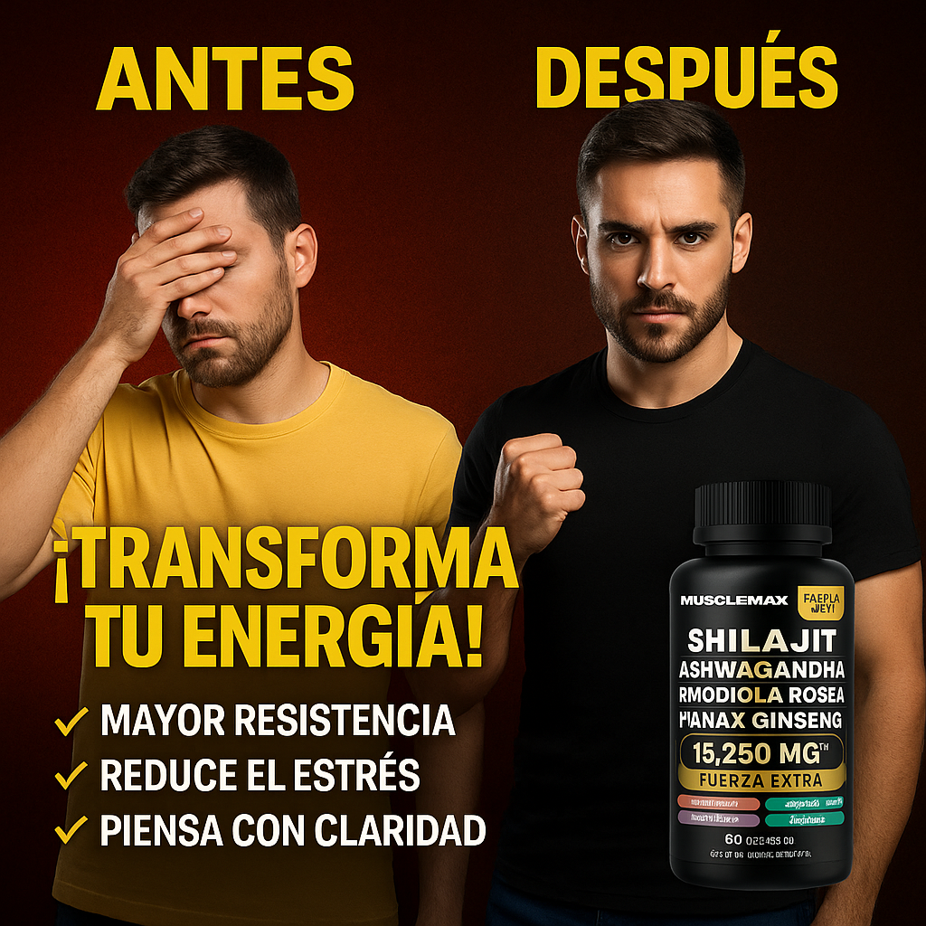 💊 Suplemento Natural Shilajit 8 en 1 – Más Fuerza, Más Energía ⚡️(60% OFF Solo Hoy)⏰
