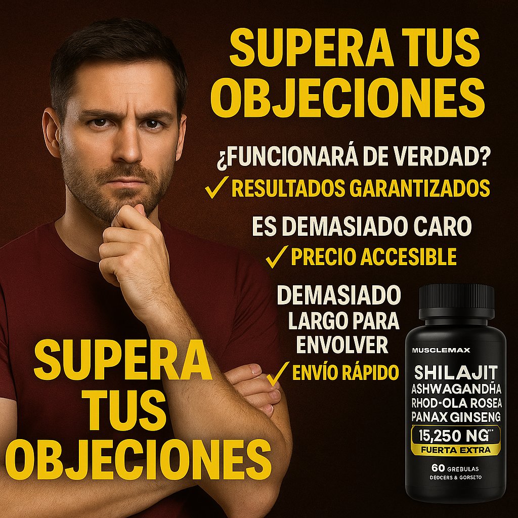💊 Suplemento Natural Shilajit 8 en 1 – Más Fuerza, Más Energía ⚡️(60% OFF Solo Hoy)⏰