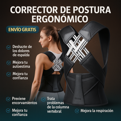 💪Postura Pro Supreme ¡Últimas Unidades Disponibles APROVECHA LO 60% DE DESCUENTO SOLO HOY! 🚨