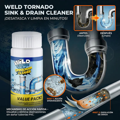 🌪️ Wild Tornado™ Destapa Cañerías + ¡Paga 1 y Llévate 2! SOLO HOY + REGALO EXCLUSIVO 🔥